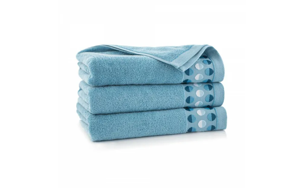 Ręcznik Zen 2 70x140 niebieski bałtycki   frotte 450 g/m2 Zwoltex 23