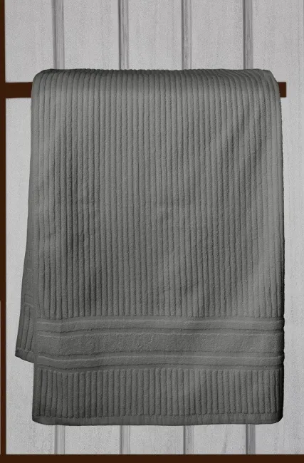 Ręcznik bawełniany 100x150 Napoli popielaty Bawełna 100% Darymex