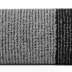 Ręcznik Leon 30x50 czarny srebrny z żakardowym wzorem w paski frotte 500g/m2 Eurofirany