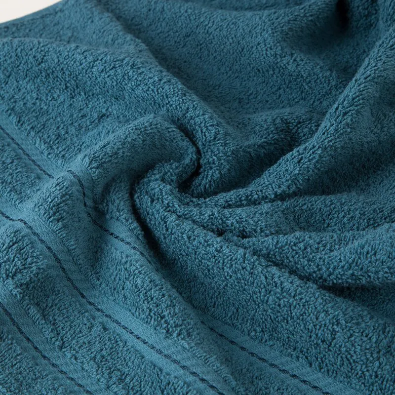 Ręcznik Vito 50x90 niebieski 480 g/m2     frotte bawełniany Eurofirany