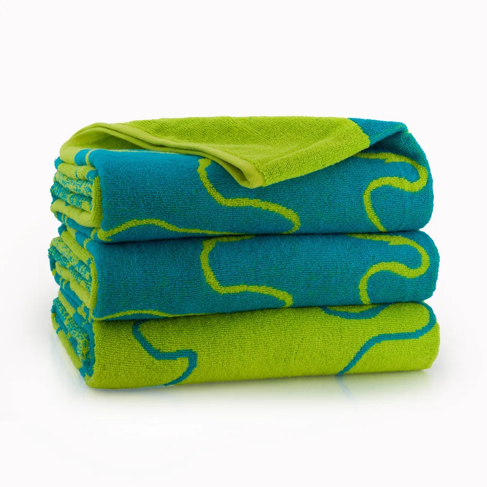 Ręcznik plażowy 100x160 Bambino Zielony 7961/2 Zwoltex