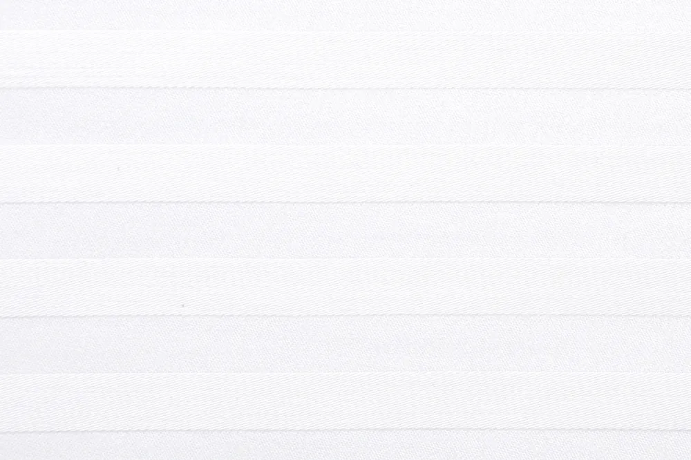 Poszewka adamaszkowa 40x40 biała 01       jednobarwna paski 1cm Matex