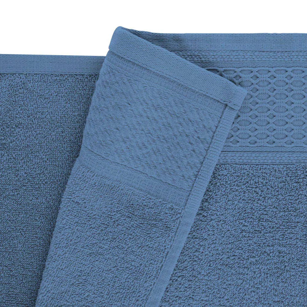 Komplet ręczników 2 szt Solano niebieski  w pudełku Darymex