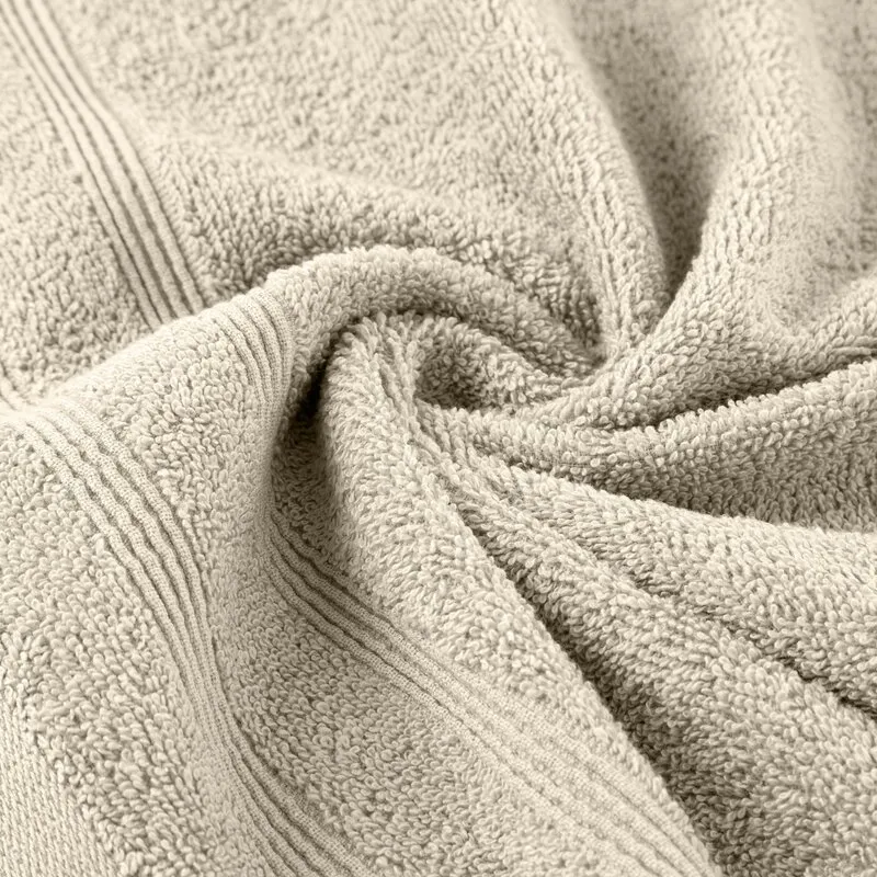 Ręcznik Aline 50x90 kremowy 500 g/m2  frotte Eurofirany