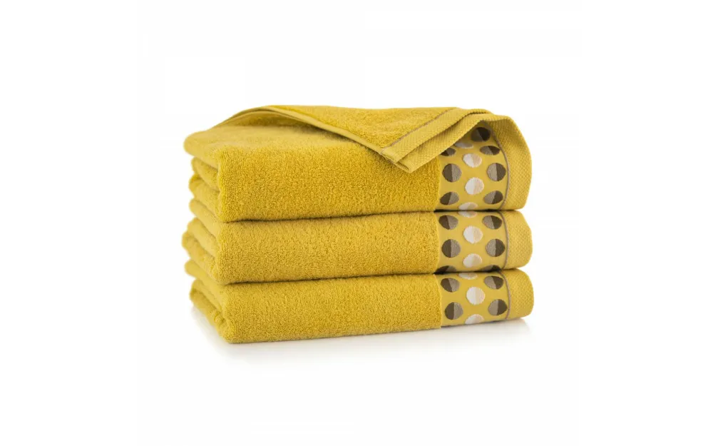 Ręcznik Zen 2 70x140 żółty aspargus       frotte 450 g/m2 Zwoltex 23