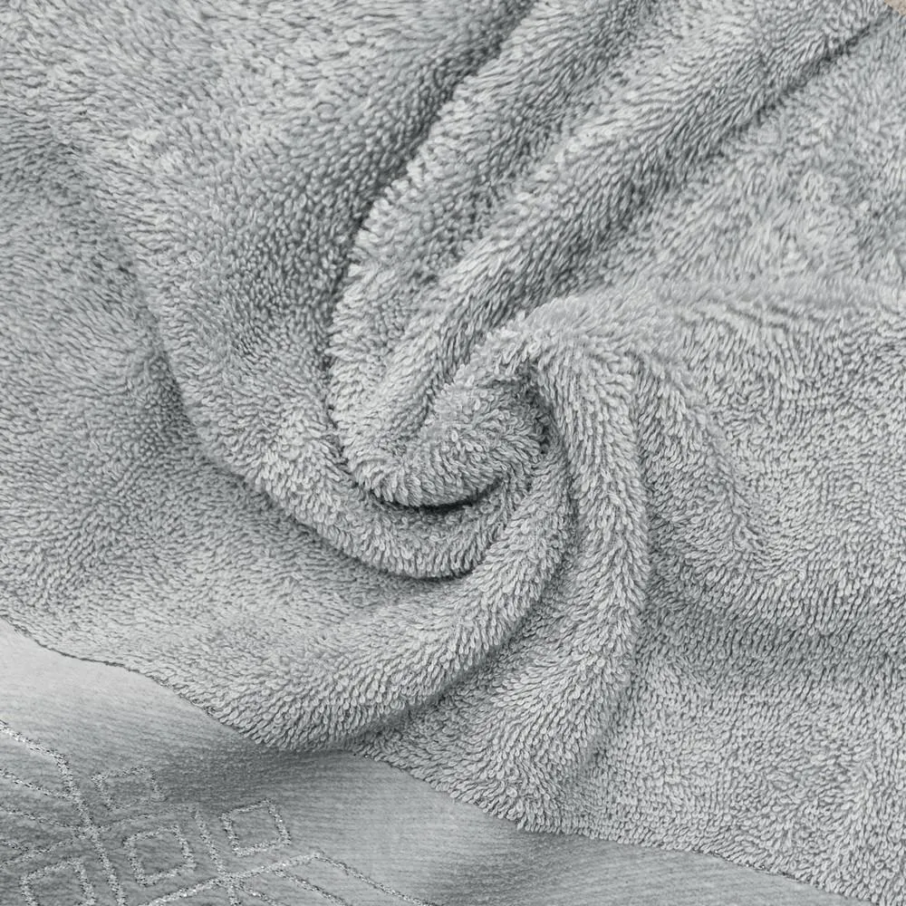 Ręcznik Kamela 50x90 srebrny frotte  520g/m2 Eurofirany