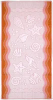 Ręcznik Flora Ocean 70x140 brzoskwiniowy  bawełniany frotte 380 g/m2 Greno