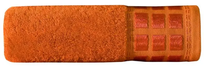 Ręcznik Kostki 50x90 Pomarańczowy 05 Eurofirany