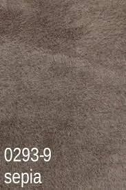 Koc bawełniano-akrylowy 150x200 wz 0293/9 sepia jednobarwny
