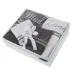 Komplet ręczników 4szt T/0300 biały stalowy Mąż Żona w pudełku zestaw upominkowy Filon na prezent Eurofirany