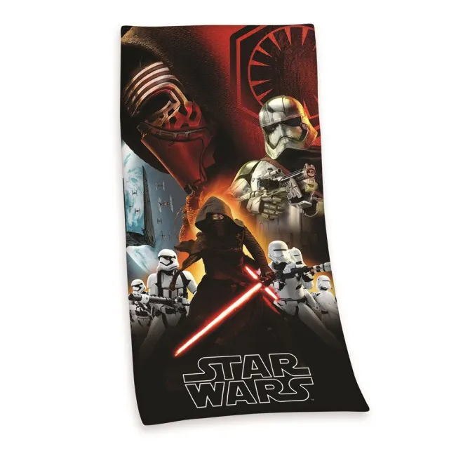 Ręcznik dziecięcy 75x150 Star Wars 6267 Gwiezdne Wojny bawełniany