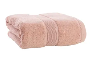 Ręcznik Supreme 90x160 różowy pudrowy z bawełny egipskiej 800 g/m2 Nefretete