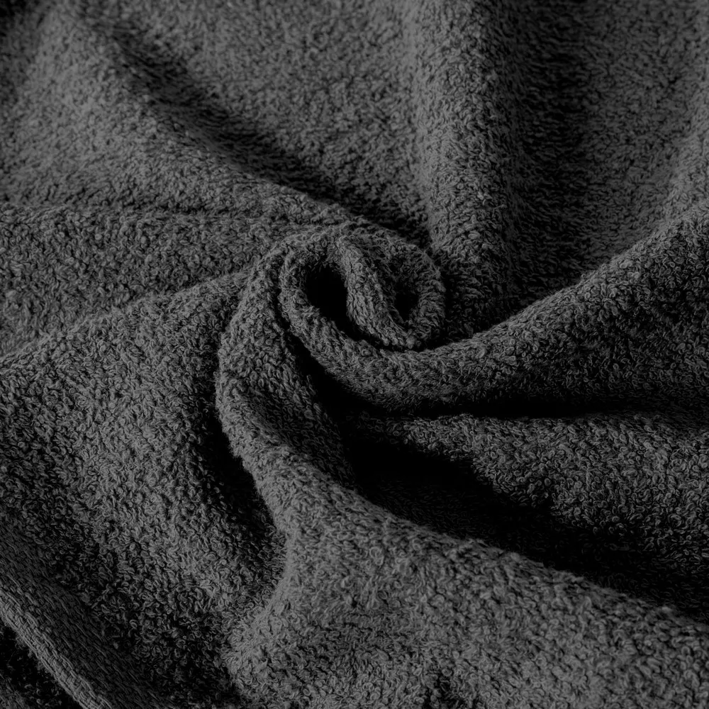 Ręcznik Gładki 1 30x50  czarny 400g Eurofirany
