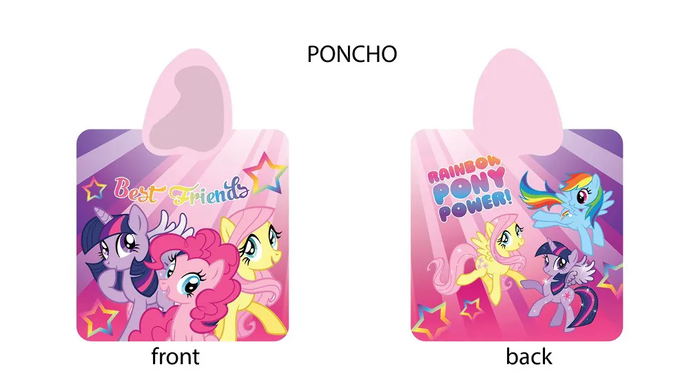 Poncho Kucyki Pony 60x120 D 6219