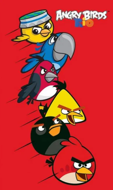 Ręcznik 30x50 C Angry Birds 7385 AB8001-30