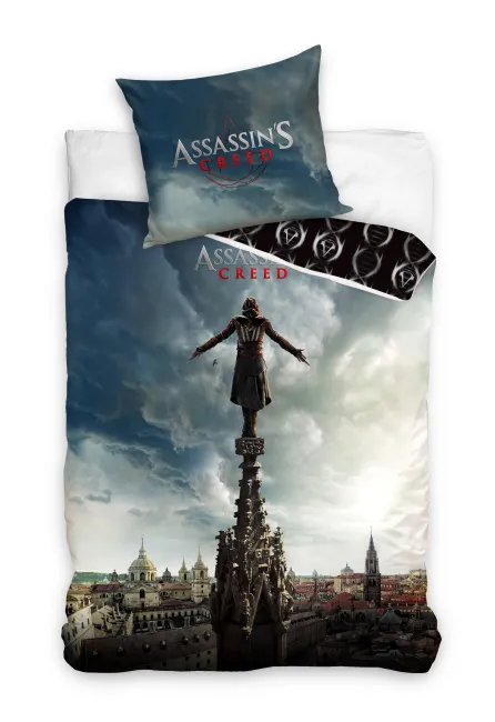 Pościel bawełniana 160x200 Assassins Creed gra ASG 163018 C 9235 hit sezonu
