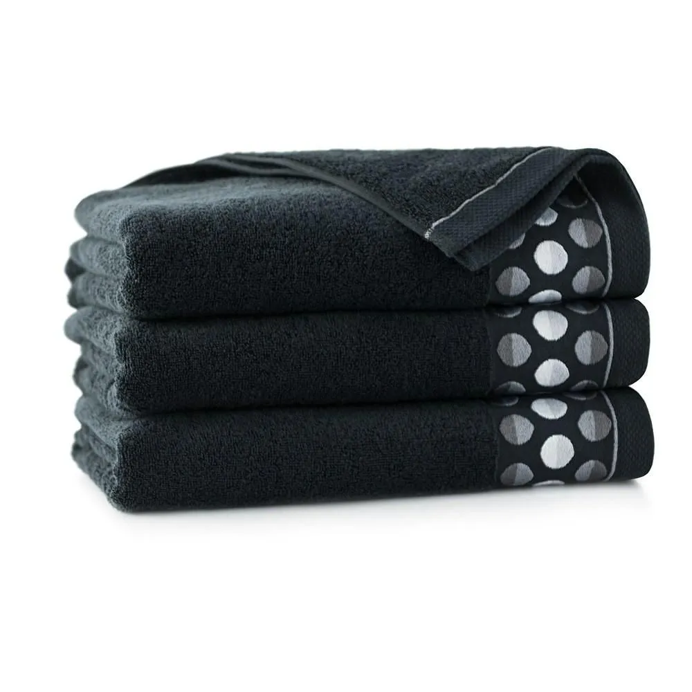 Ręcznik Zen 2 50x90 czarny 8673/4/5992 450g/m2