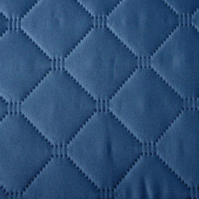 Narzuta na fotel 70x150 Alex turkusowa niebieska dwustronna Eurofirany
