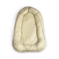 Kokon niemowlęcy FEEL SAFE beżowy bawełniany 90x60 cm PETITE&MARS