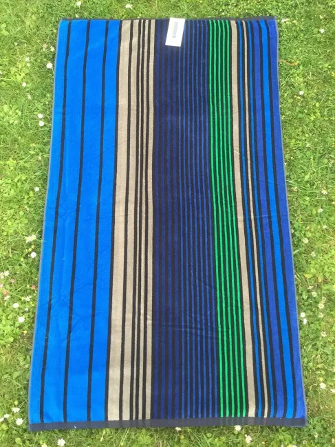 Ręcznik plażowy 90x160 Paski 0113 Ziplar