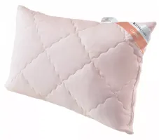 Poduszka antyalergiczna 50x70 Classic     comfort różowa reguloowana z zamkiem poliestrowa pikowana Inter Widex