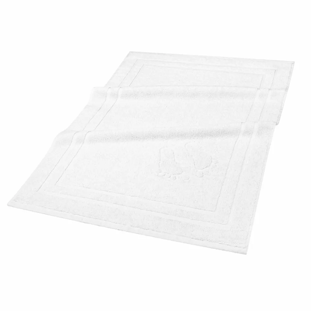Dywanik łazienkowy 50x70 Mondo biały      bawełniany frotte 650g/m2