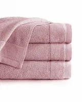 Ręcznik Vito 100x150 różowy pudrowy frotte bawełniany 550 g/m2