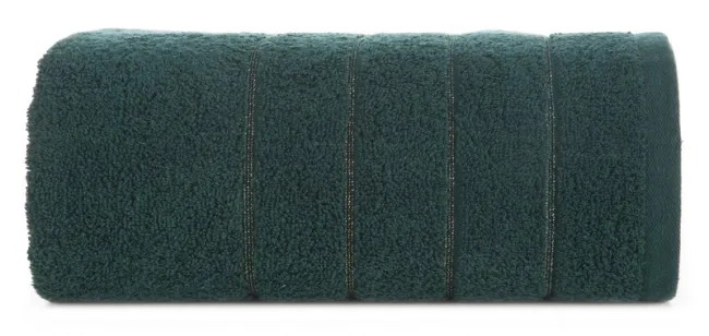 Ręcznik Dali 50x90 zielony ciemny frotte  500g/m2 Eurofirany