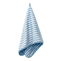 Ręcznik Pure Stripes 35x75 niebieski      biały pasy z mikrofibry Home 2023