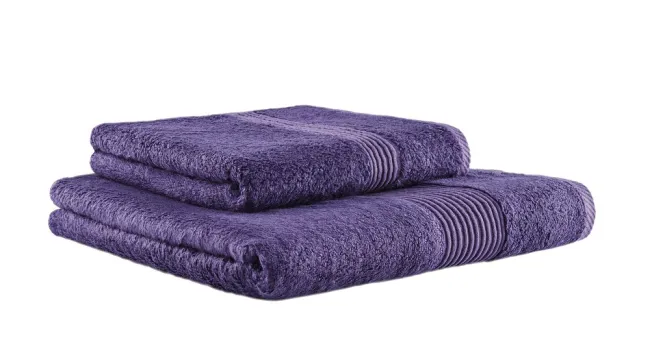 Ręcznik Softness 90x160 śliwkowy D523 620 g/m2 gruby Nefretete