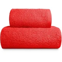 Ręcznik Bari 70x140 czerwony frotte 500  g/m2