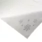 Obrus bieżnik świąteczny 40x180 Judith ekri śnieżynki cekinki Eurofirany