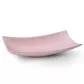 Patera ceramiczna Simona 1 20x20x11 różowa z perłowym połyskiem 01 Eurofirany