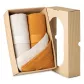 Komplet ręczników T/0496 6 szt Riso 2x30/50 2x50/90 2x70/140 beżowy miodowy zestaw upominkowy 550g/m2 Eurofirany