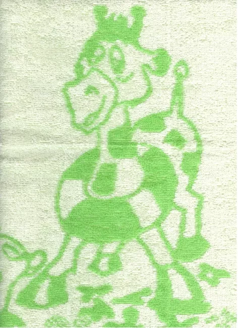 Ręcznik Nutka Frotte 30x50 Zielony 6931/3 Zwoltex