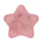 Dywanik mata 60 cm Soft Star gwiazda eko futro różowy antypoślizgowy Domarex