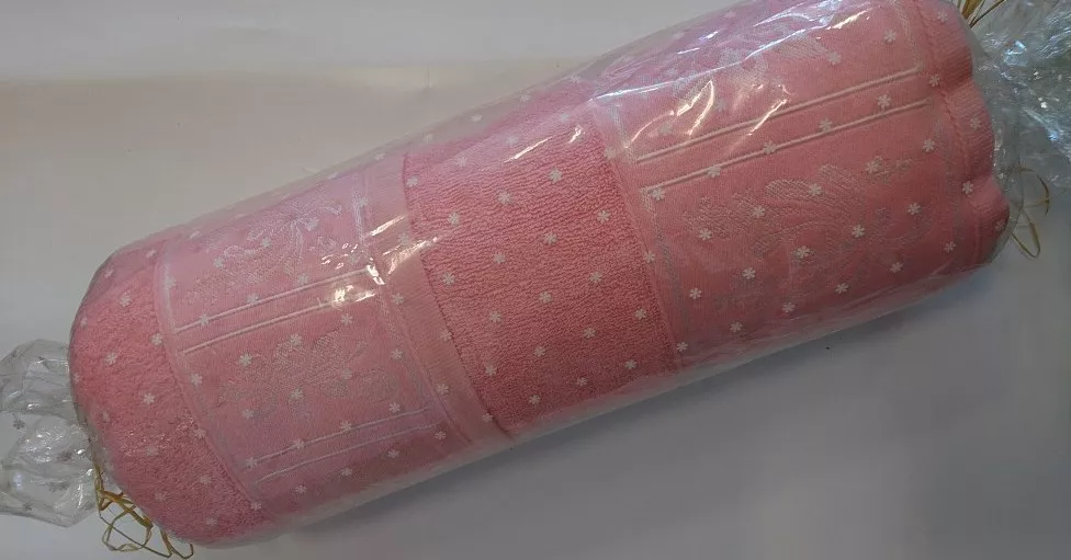 Komplet ręczników 2 szt cukierek Wierzba różowy 50x90,70x140 500g/m2