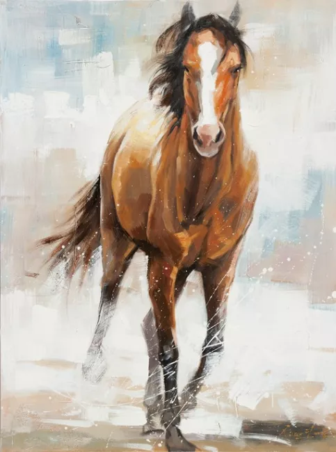 Obraz 60x80 HORSE/2 Koń w karo.waw.pl
