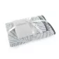 Komplet ręczników 2 szt Lorena srebrny stalowy 490 g/m2 frotte zestaw upominkowy Eurofirany