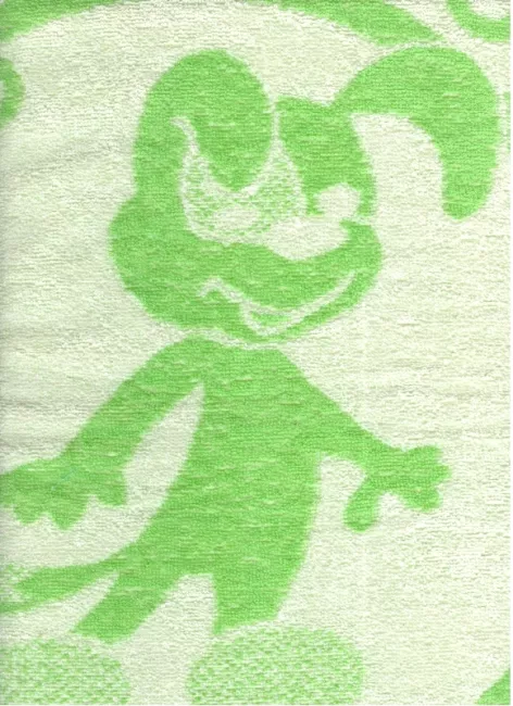 Ręcznik Nutka Frotte 30x50 Zielony 6935/3 Zwoltex