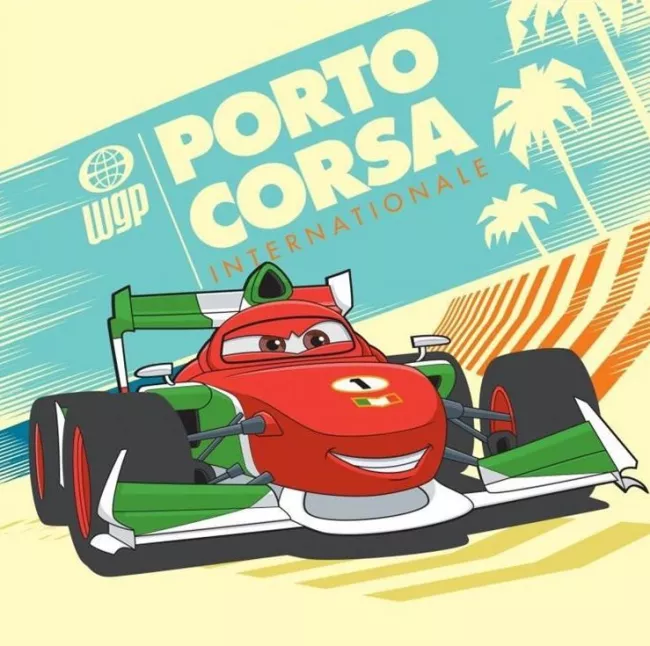 Ręcznik 30x30 Cars Porto Corsa 1808 Faro