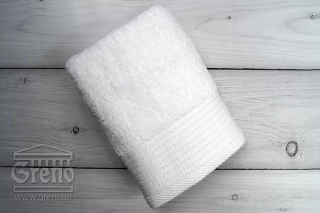 Ręcznik Novita 50x90 biały 460 g/m2 frotte Greno