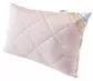 Poduszka wełniana 50x70 Merino Wool różowa regulowana 0,7 kg 100% naturalna wełna owcza Inter Widex