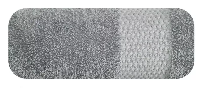 Ręcznik Clara 70x140 szary 02 500 g/m2 frotte Eurofirany