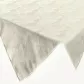 Obrus bieżnik 40x140 Isla kremowy welurowy wzór żakardowy Eurofirany