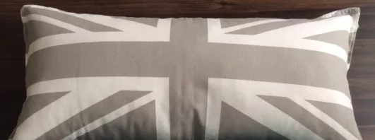 Poduszka dekoracyjna 30x60 Flaga GB Wendre