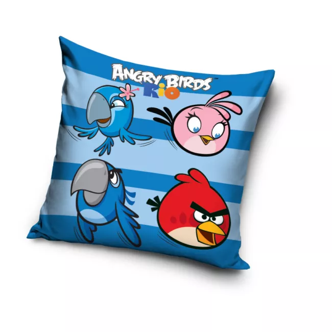 Poszewka Angry Birds 40x40 C AB8009 7002 Rio niebieski