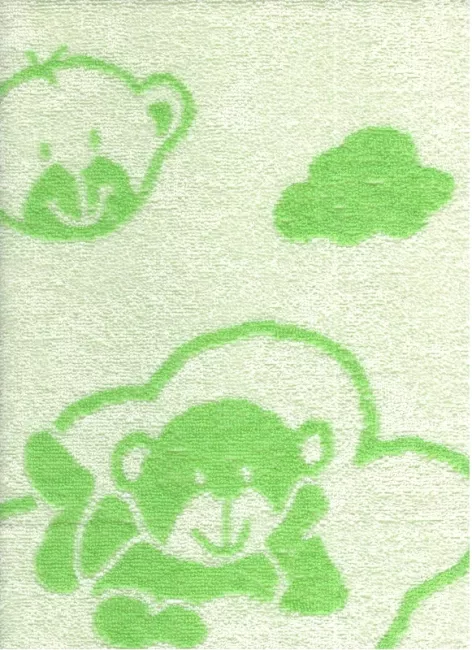 Ręcznik Nutka Frotte 30x50 Zielony 6928/3 Zwoltex