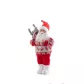 Ozdoba świąteczna Święty Mikołaj 45 cm czerwony biały Eurofirany