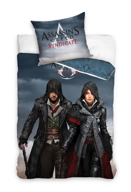 Pościel bawełniana 160x200 Assassins Creed Syndicate gra ASG 161010 C 9273